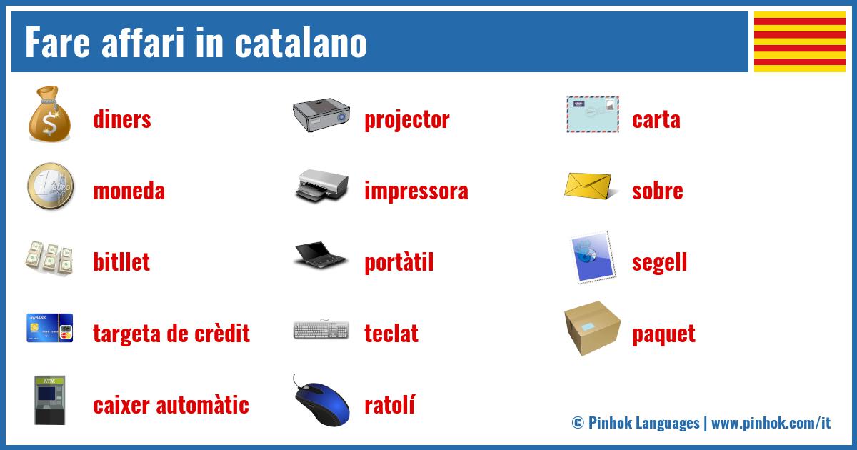 Fare affari in catalano