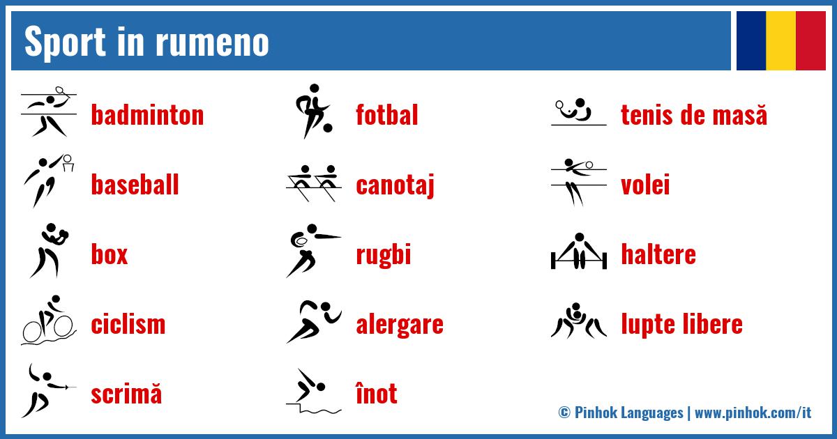 Sport in rumeno