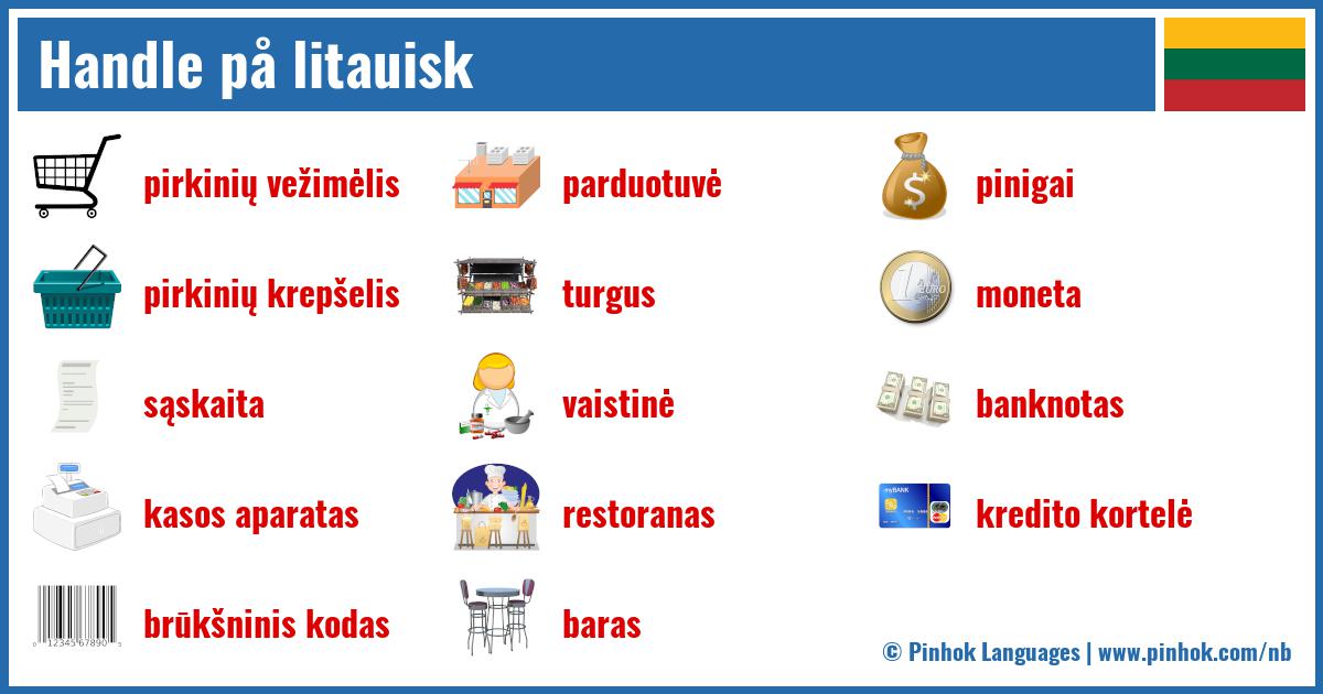 Handle på litauisk