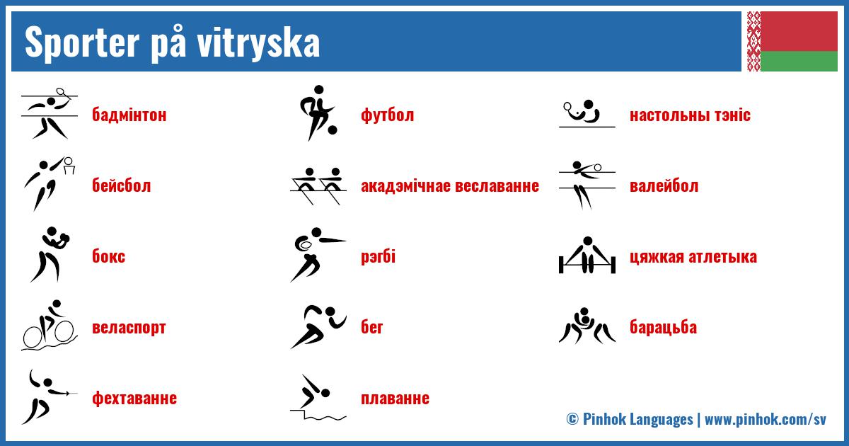 Sporter på vitryska