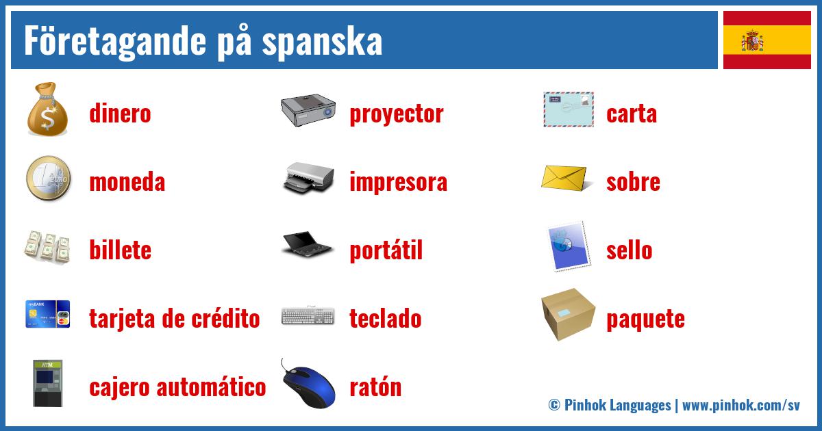 Företagande på spanska